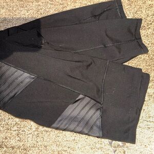 Black Leggings with side Detail